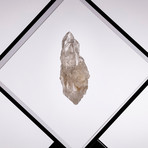 Biterminated Quartz Floating in Acrylic Display