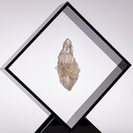 Biterminated Quartz Floating in Acrylic Display