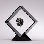 Black Tourmaline Floating in Acrylic Display