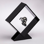 Black Tourmaline Floating in Acrylic Display