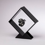 Black Tourmaline Floating in Acrylic Display