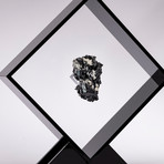 Black Tourmaline Floating in Acrylic Display