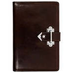 In Search of Lost Time // Leather Journal + Refillable Notepad // Dark Brown