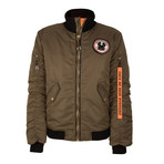 Hotaka Bomber Jacket // Olive (2XL)