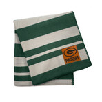 Acrylic Stripe Blanket // Green Bay Packers