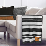 Acrylic Stripe Blanket // Cincinnati Bengals