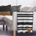 Acrylic Stripe Blanket // Pittsburgh Steelers