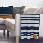 Acrylic Stripe Blanket // Los Angeles Rams