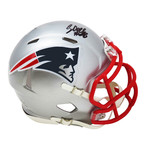 Corey Dillon // New England Patriots // Signed Riddell Speed Mini Helmet