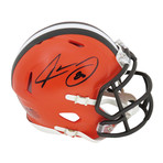 Jarvis Landry // Cleveland Browns // Signed Riddell Speed Mini Helmet