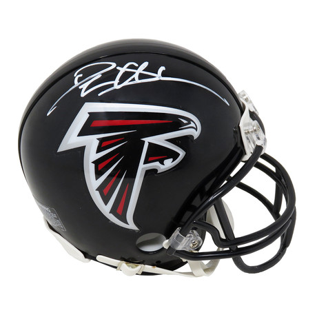 Deion Sanders // Atlanta Falcons // Signed Riddell Mini Helmet