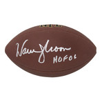 Warren Moon // Signed Wilson Full Size NFL Football // w/ "HOF'06" Inscription