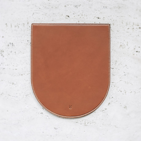 The Podium Mouse Pad // Classic Brown