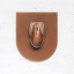 The Podium Mouse Pad // Classic Brown