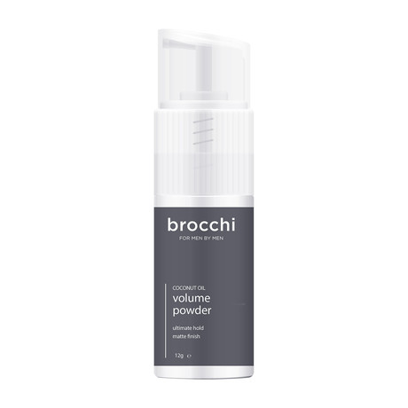 Brocchi Coconut Oil Volume Powder // 12g