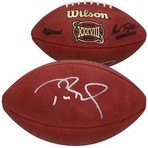 Tom Brady // New England Patriots // Autographed Wilson Super Bowl XXXVIII Pro Football