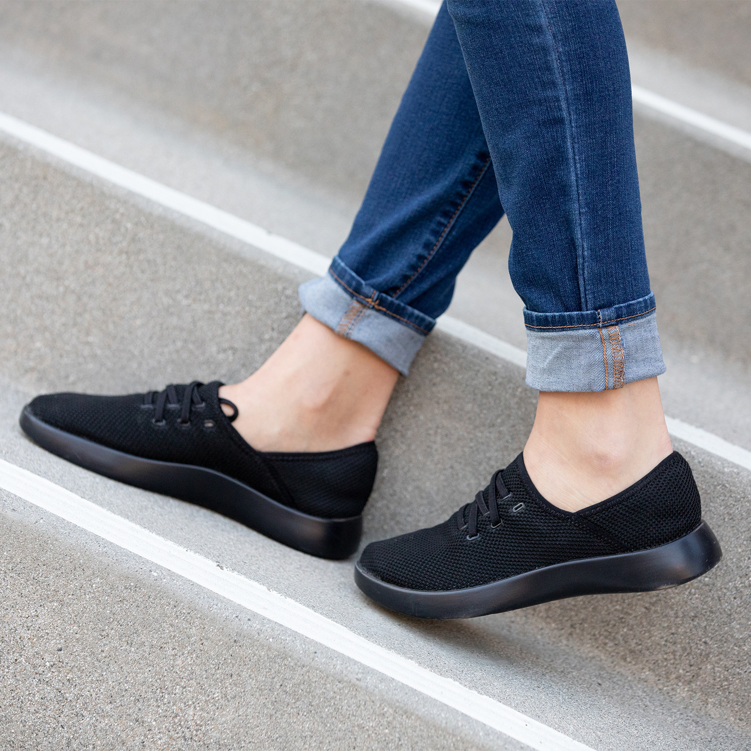 Men's Breezy Laced Shoes // Black (Men's US Size 7) - BauBax LLC ...