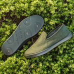 Women's Loungy Loafers // Olive (Women's US Size 5)