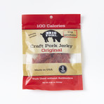 Craft Pork Jerky // 6 Pack // 2.25 oz Each