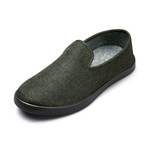 Men's Loungy Loafers // Olive (Men's US Size 7)