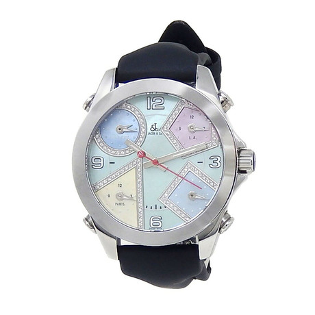 Jacob & Co Five Time Zones Quartz // Five Time Zones // Pre-Owned