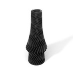 3d Printed ZigZag Vase // Black