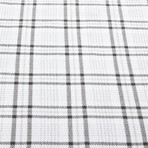 Flannel Weighted Blanket // Grey Plaid // Queen/King 35lb