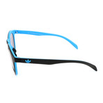 Unisex AOR017 CI8309 Sunglasses // Black + Sky Led