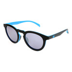 Unisex AOR017 CI8309 Sunglasses // Black + Sky Led
