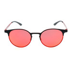 Unisex AOM000 CK4835 Sunglasses // Black + Red