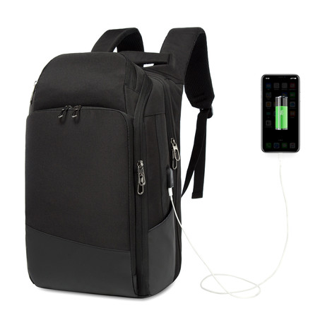 Something Secure Backpack // Black