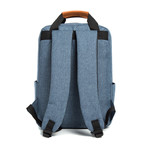 Something Trimmed Backpack // Blue