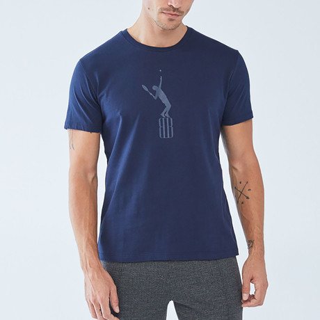 Bat T-Shirt // Navy (Small)