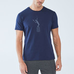 Bat T-Shirt // Navy (Small)