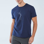 Bat T-Shirt // Navy (Small)