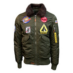 Flying Cadet Jacket V1 // Olive (M)