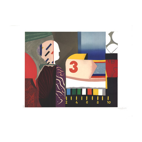 Max Papart  // Chromatic Composition  // 1981 Aquatint  // SIGNED