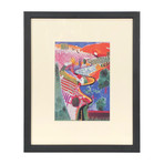 David Hockney // // Nichols Canyon // 1985 Offset Lithograph