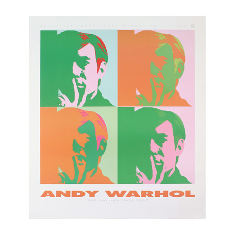Andy Warhol  // Four Self Portraits  // 1989 Offset Lithograph