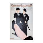 Seymour Chwast  // Charters & Caldicott  // 1986 Lithograph