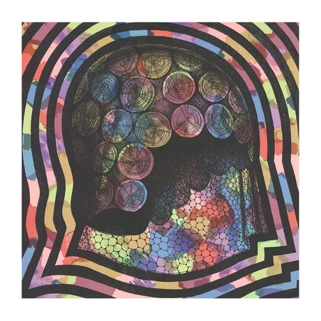 Art Van der Lay  // Bubble Echo  // 1985 Serigraph