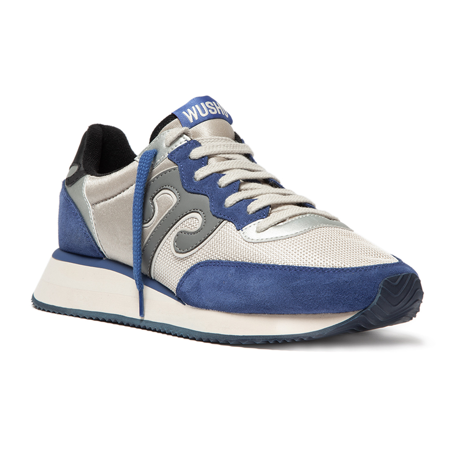 Master Sport MS11 Sneaker // Silver + Blue (Euro: 41) - Wushu Shoes ...