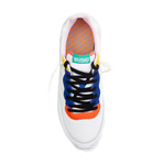 Master Sport MS101 Sneaker // White + Blue + Red (Euro: 36)