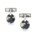 Montblanc Heritage Spirit Stainless Steel + Aluminum Cufflinks // 112998