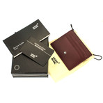 Montblanc Meisterstück Leather + Jacquard Card Holder // 114558