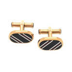 Montblanc Sartorial Stainless Steel + Lacquer Cufflinks // 118614