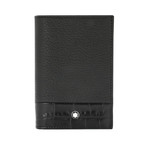 Montblanc Meisterstück Leather + Jacquard Card Holder // 118760