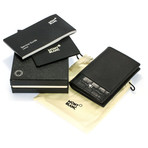 Montblanc Meisterstück Leather + Jacquard Card Holder // 118760