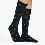 Manhattan Socks // Pack of 3 // Skulls + Stripes + Dots (US: 11)