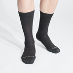 Liam Socks // Pack of 3 // Navy + Dark Gray + Black (US: 12)